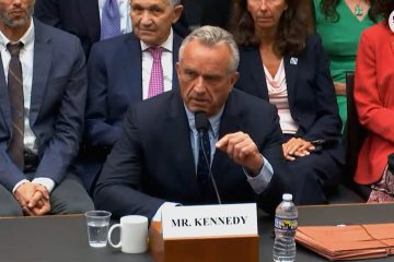 Presidential candidate Robert F. Kennedy Jr. testifies to House