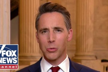 They’ve turned rule of law ‘on it’s head’: Sen Josh Hawley