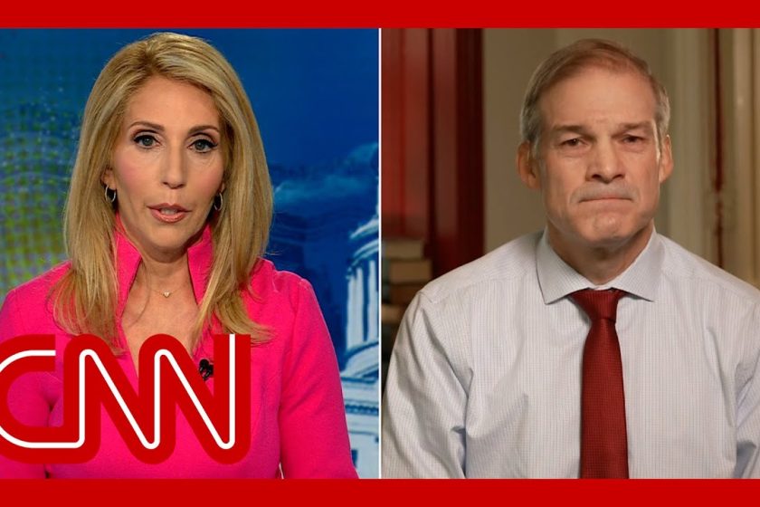 Bash presses Jim Jordan on if Trump declassified documents. Hear his response