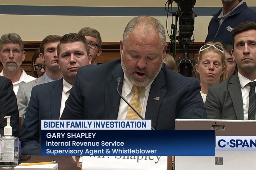 IRS Supervisory Agent & Whistleblower Gary Shapley Opening Statement