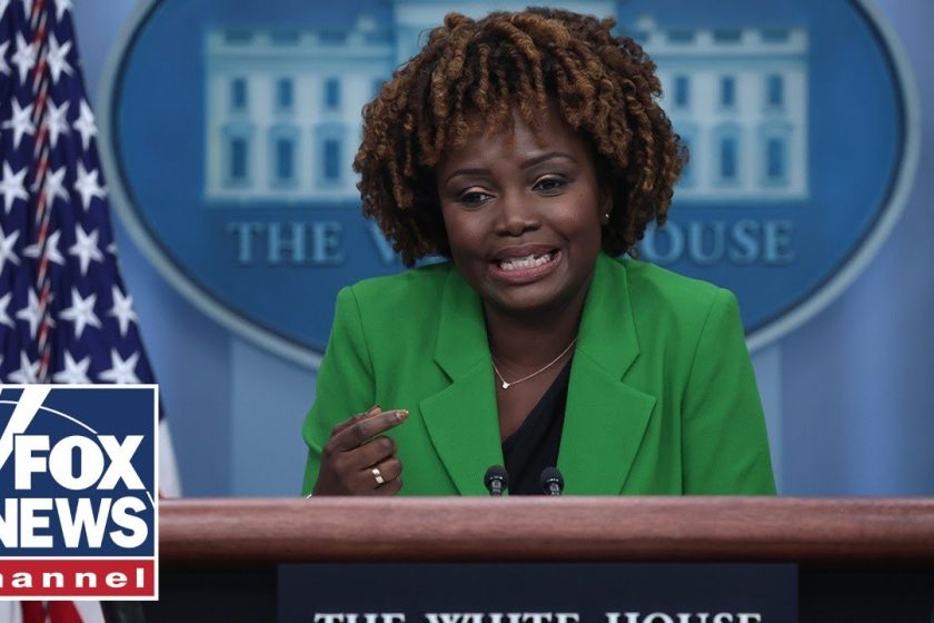 Press Secretary Karine Jean-Pierre holds White House briefing on 7/24/2023