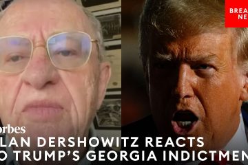 BREAKING NEWS: Alan Dershowitz Reacts To Trump’s Indictment In Georgia 2020 Election Case