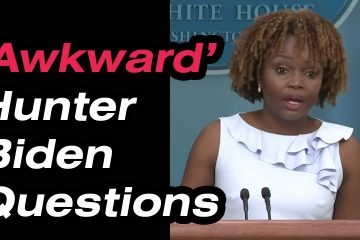 Awkward Hunter Biden Questions at the White House