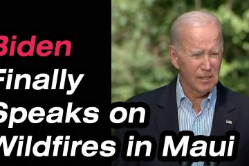 Biden Delivers Remarks on Wildfires in Maui