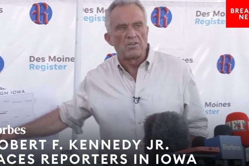 Robert F. Kennedy Jr. Asked Point Blank About Hunter Biden, Woody Harrelson & More | Iowa State Fair